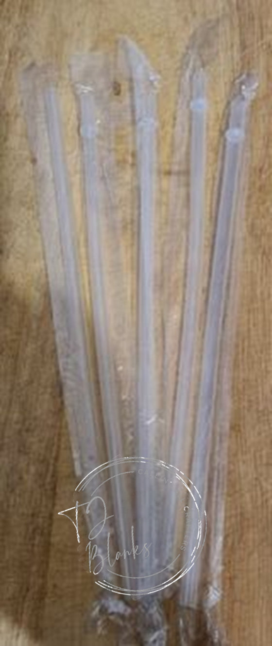 STRAWS SET- Acrylic - Single Straw