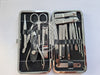 16pc Multifunctional Stainless Steel Nail Clipper Manicure Pedicure set